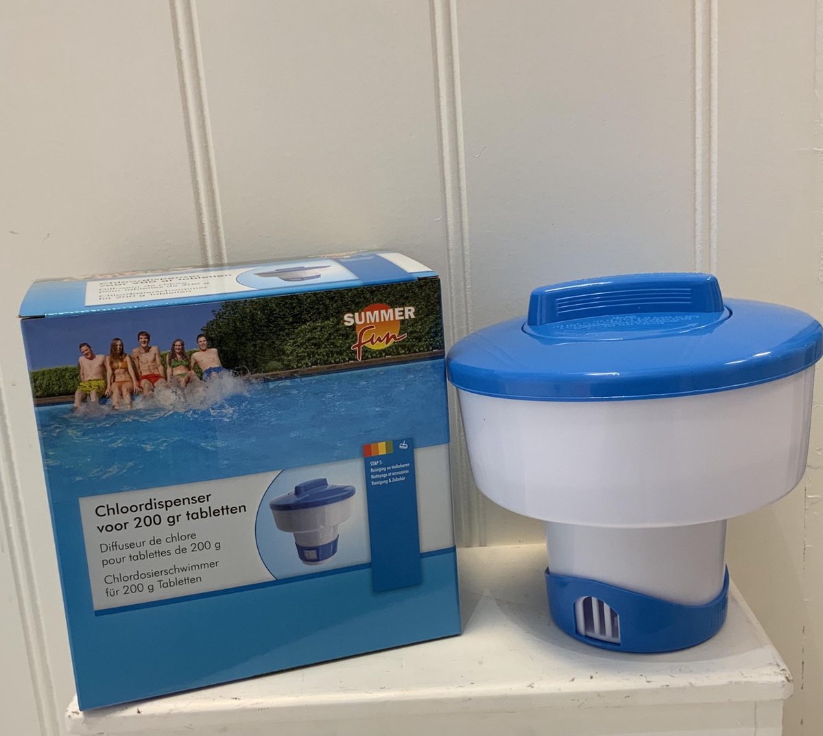 Summer fun chloordrijver - Geschikt voor tabletten van 200gr — afbeelding 3