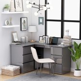 Computer bureau (Incl LW Led Klok) - Computerbureau - Werktafel - Schrijftafel - Tekentafel