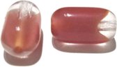 Capsule rood 12x8 mm, 20 st