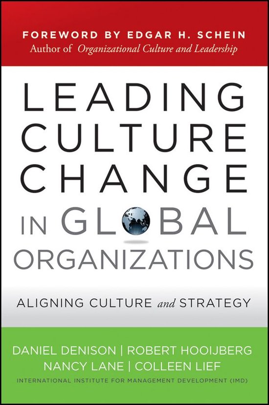 Jossey-Bass Leadership Series 394 - Leading Culture Change i ... - cover