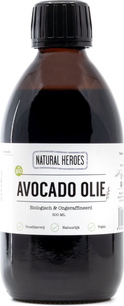 Avocado Olie (Biologisch & Ongeraffineerd) 300ml