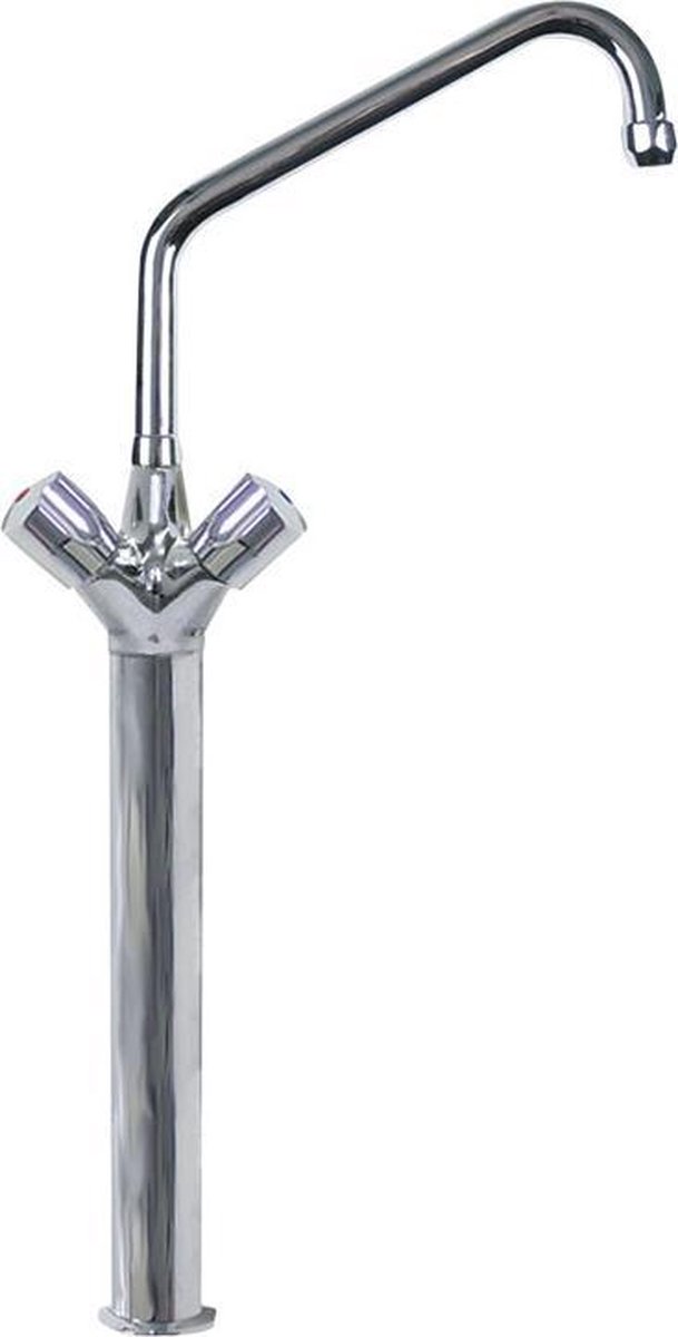Gastro-Inox High Performance monobloc Ø25mm mengkraan, lengte 300mm op 400mm kolom