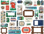 Carta Bella Summer Camp Frames & Tags (CBSC119025)