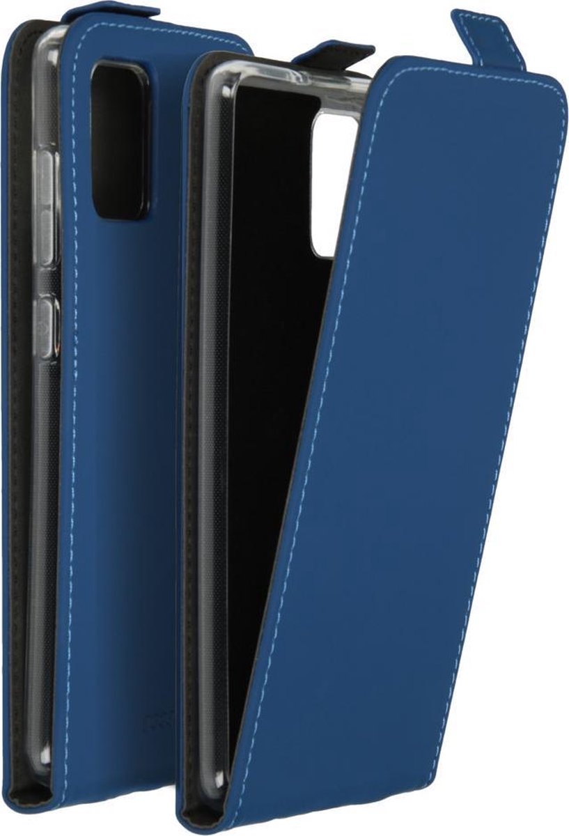 Accezz Flipcase Samsung Galaxy A71 hoesje - Blauw