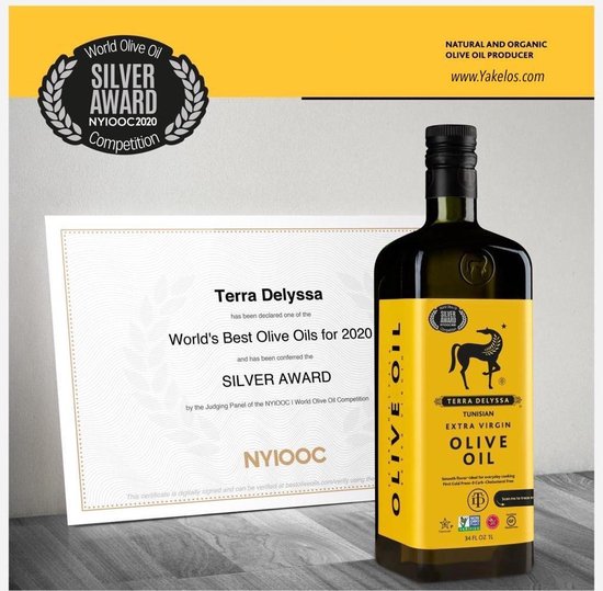 Terra Delyssa Biologische Olijfolie Extra Vierge Koudgeperst 3L