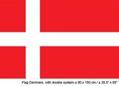 Vlag Denemarken | Deense vlag 150x90cm