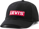Levi Sportcap - Unisex - zwart/rood/wit