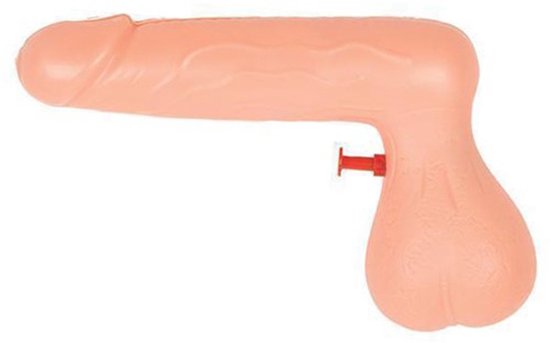 Piemel waterpistool 18 cm - Vrijgezellen avond - Penis shot waterpistool
