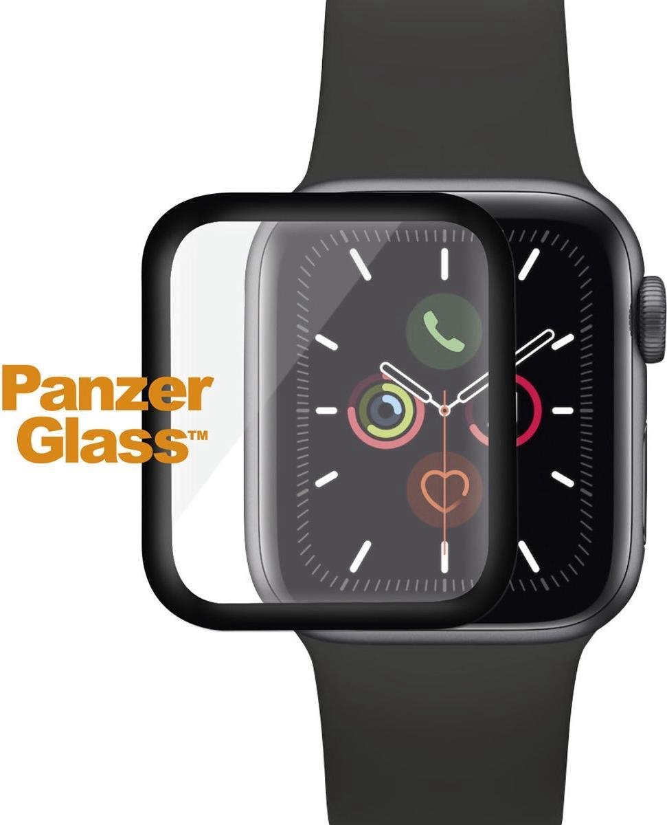 PanzerGlass Apple Watch 44MM Screenprotector Tempered Glass Zwart | bol.com