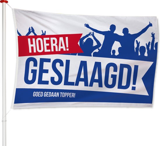 Geslaagd Vlag 100x150cm