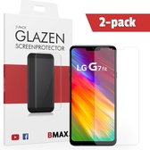 2-pack BMAX geschikt voor de Glazen Screenprotector LG G7 Fit Glas / Beschermglas / Tempered Glass / Glasplaatje