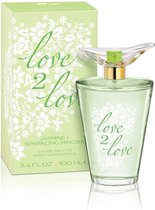 Love2love Jasmine + Sparkling Mimosa Eau De Toilette 100ml Spray