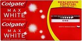 Colgate Max White One Toothpaste 2x75ml