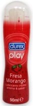 Durex Play Fresa - Glijmiddel - Aarbeiensmaak - Goed voor Anale, Orale of Vaginale sex - 50 ml