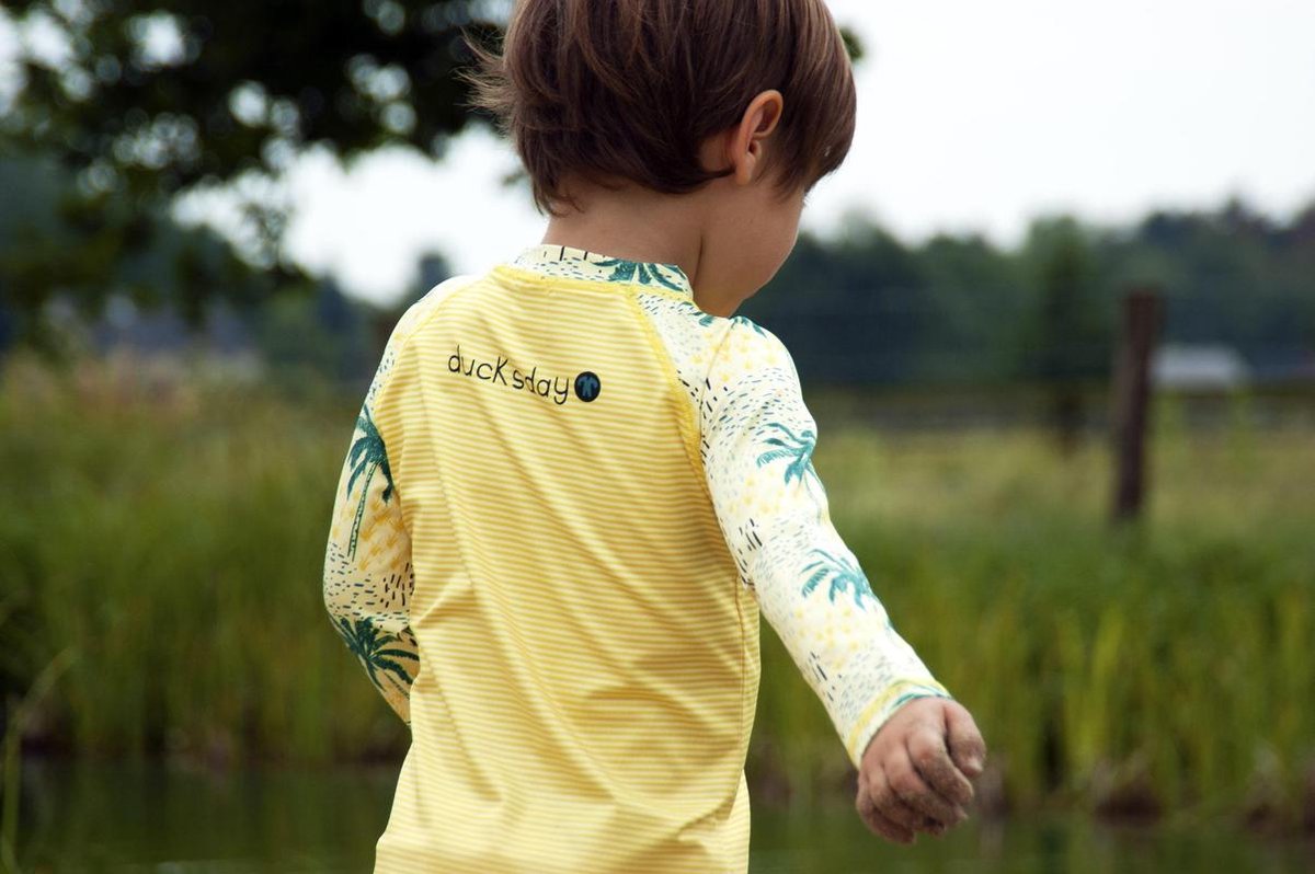 Ducksday - Zwemshirt - lange mouw - voor kinderen - unisex - Cala - 11 - 12 jaar - UPF50+ — afbeelding 3
