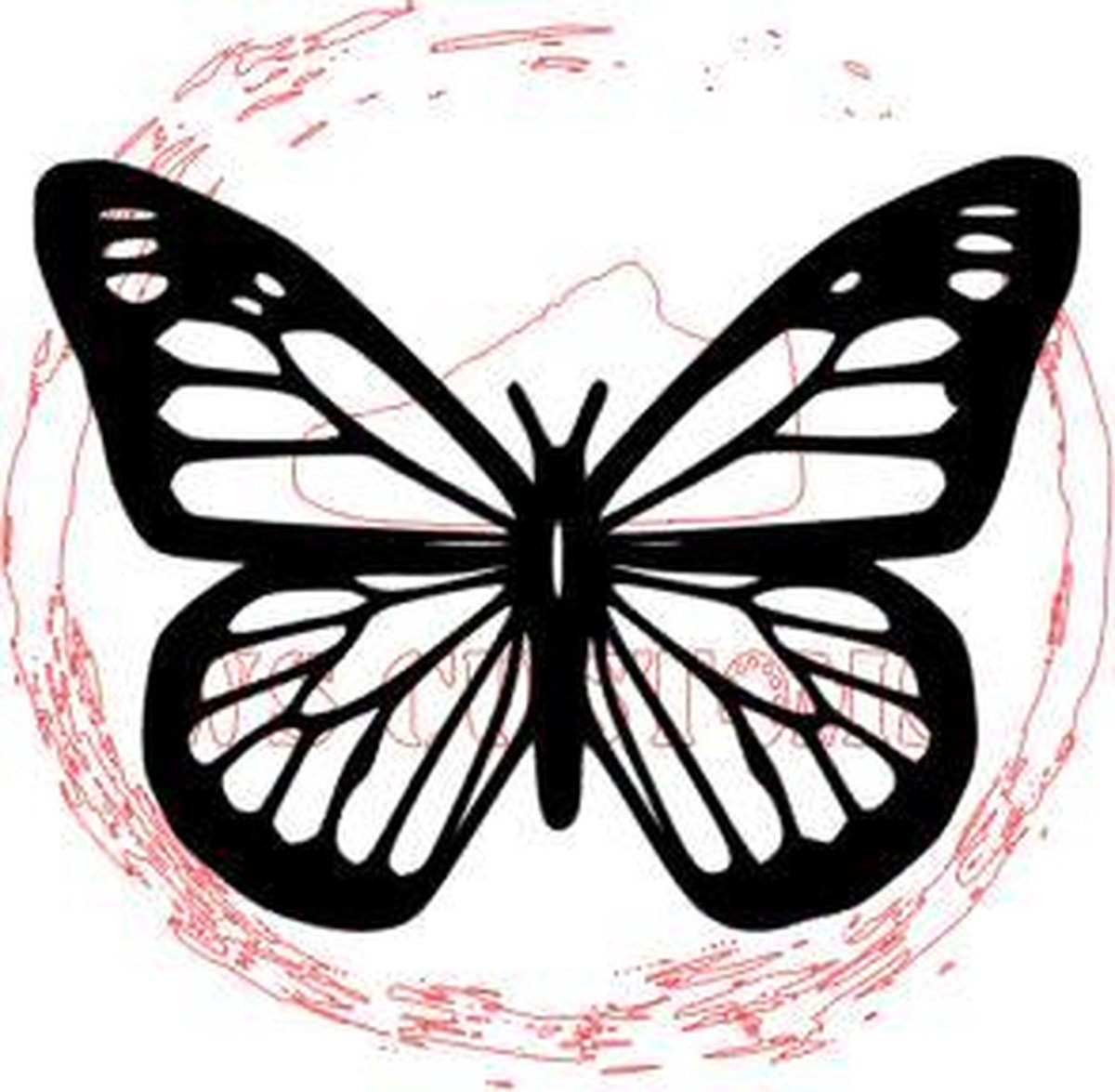 Custom Air force 1 heat transfer vinyl butterfly vlinder 2 reflective  strijkijzer DIY | bol.com