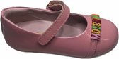 Moschino velcro ballerina 25258 lak roze mt 22