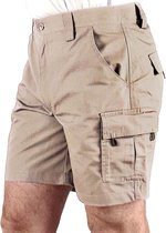 BJØRNSON TONY Korte Casual Werkbroek Cargo Heren - Maat 50 - Khaki