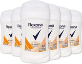 6 x 40 ml Rexona Women Deo Stick Workout - Voordeelverpakking