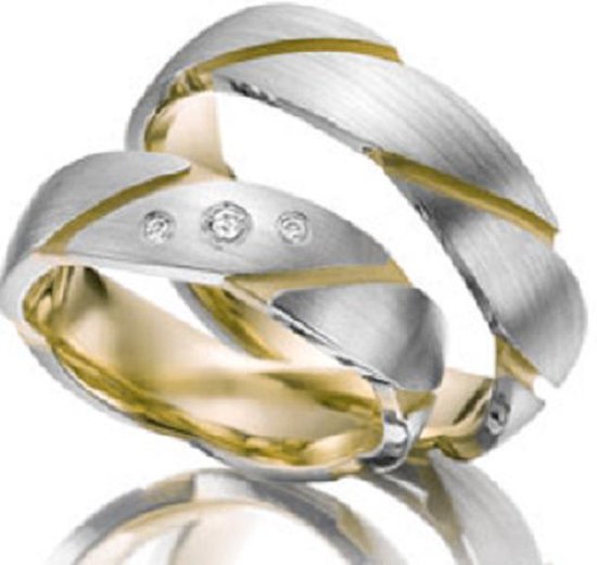 Jonline Prachtige Titanium Ringen voor hem en haar |Damesring |Herenring|Trouwring |Vriendschapsring