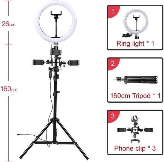 21 Zoll LED Ringlicht mit Stativständer, großes Ringlicht mit Touch Panel für YouTube Vlog Videoaufnahmen, Makeup Studio Portrait mit Fernbedienung, CRI>97 21 Zoll LED Ringlicht mit Stativständer, großes Ringlicht mit Touch Panel für YouTube Vlog Videoaufnahmen, Makeup Studio Portrait mit Fernbedienung, CRI>97
