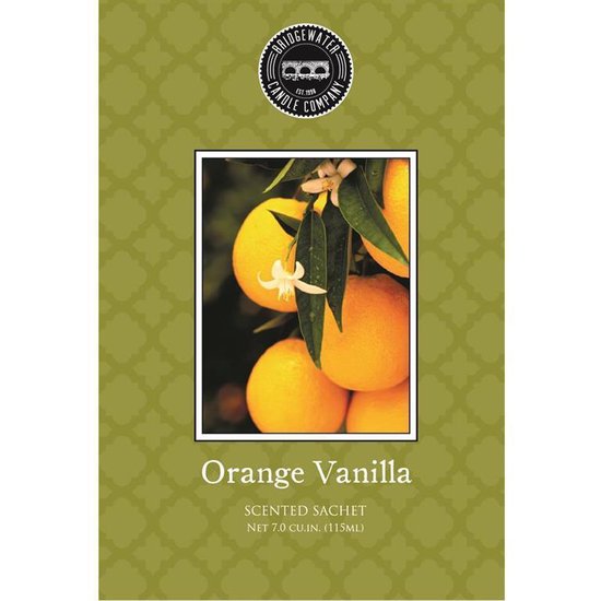 Bridgewater Geurzakje | Sachet Orange Vanilla