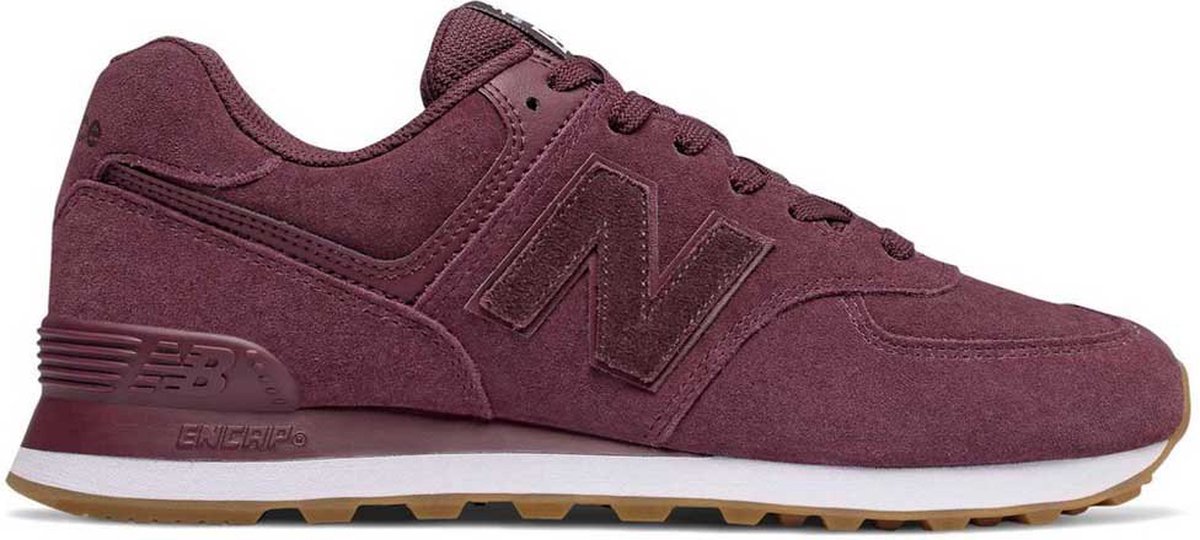 Of later Susteen beproeving New Balance Sneakers - Maat 44 - Mannen - bordeaux rood | bol.com