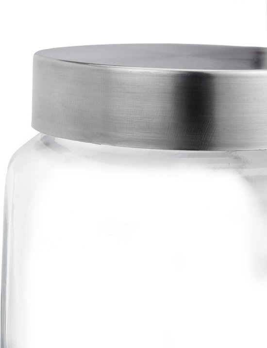 Luminarc Club Snoeppot - Glazen Voorraadpot met glazen deksel - Afsluitbaar - 2 liter
