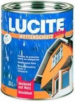 Lucite wetterschutz zwart 2,5lt. (1021T)