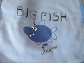 Dirkje - 2 Pack - slabbetjes (bavet)- Blauw - Big Fish