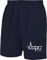 FitProWear Korte Broek Navy Maat L Man - Sportbroek - Sportkleding - Sportshort - Polyester