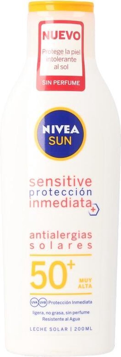 Goedkoopste Anti-allergie Zonbeschermer Sensitive Nivea (200 ml) 50 (200 ml