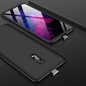 GKK Three Stage Splicing Full Coverage PC Case voor OPPO Realme X (zwart)