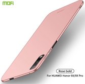 MOFI Frosted PC Ultradunne harde hoes voor Huawei Honor 9X / Honor 9X Pro (rosÃ©goud)