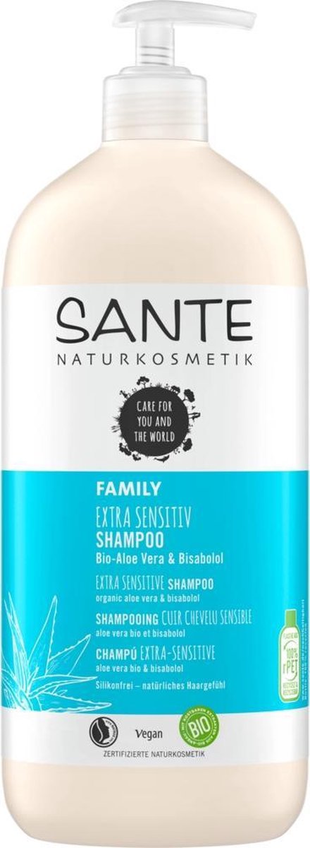 SANTE Family shampoo glans aloe vera & bisabolol 950 ml