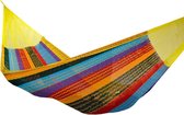 Mexicaanse hangmat - XXL - katoen - 2 personen - 420 x 200 cm - XXLQF02