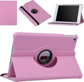 Apple iPad Mini 4 Roze 360 graden draaibare hoes - Book Case Tablethoes