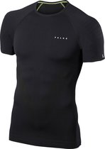 FALKE Warm Heren Shortsleeved Shirt - Zwart - Maat XL