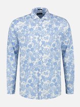Dstrezzed Overhemd - Slim Fit - Blauw - L