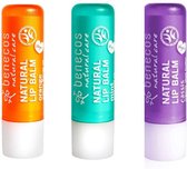 Benecos Natural Vegan Lipbalm - set 3 stuks - Orange-Mint-Cassis