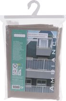Balkondoeken/balkonschermen 445 x 76 cm zand kleur - Privacy windscherm/zonnescherm - Balkon of dakterras doek/scherm