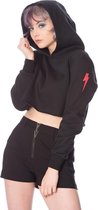 Banned Hoodie/trui -M- THUNDERBOLT Zwart