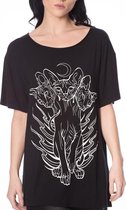 Banned Top -XL- CATCERBERUS Zwart