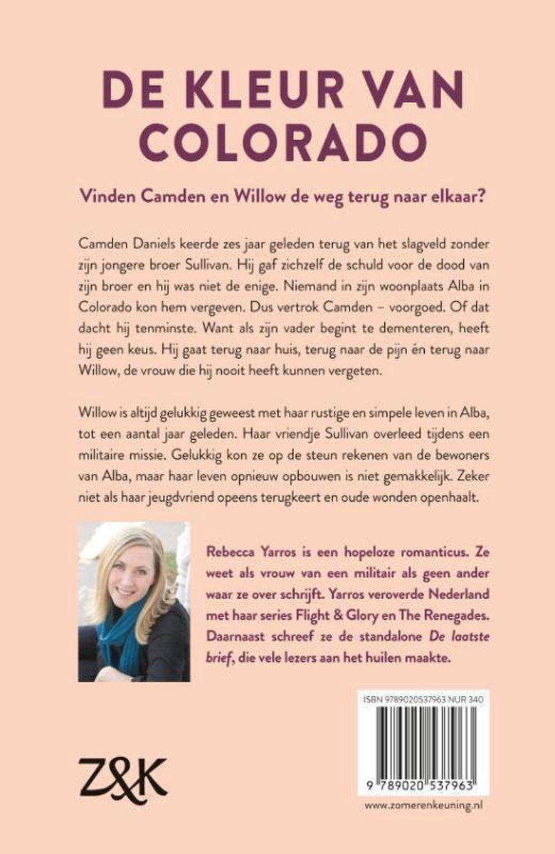 De kleur van Colorado - back cover