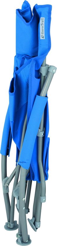 Eurotrail Campingstoel / strandstoel St. Tropez - Blauw