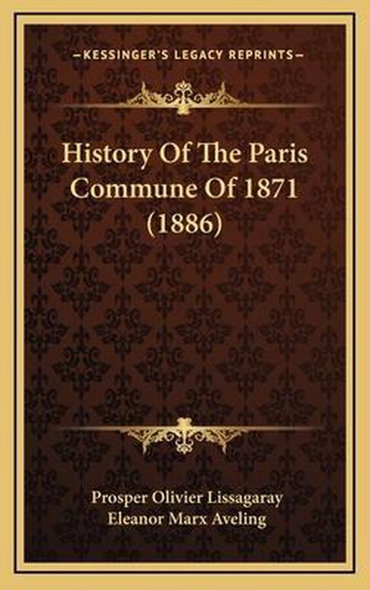 History of the Paris Commune of 1871 - cover