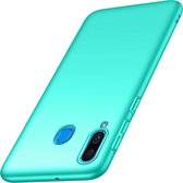 HB Hoesje Geschikt voor Samsung Galaxy A40 - Siliconen Back Cover - Turquoise