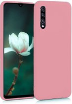 Samsung Galaxy A50 & A30S Hoesje - Siliconen Back Cover - Roze