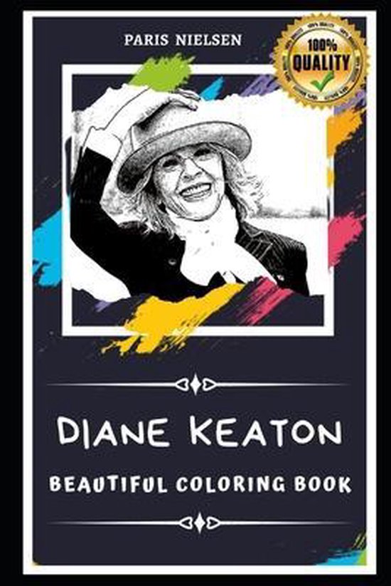 Diane Keaton Beautiful Coloring Books- Diane Keaton Beautiful Coloring Book