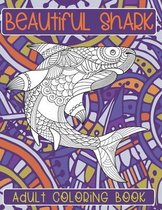 Beautiful Shark - Adult Coloring Book